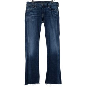 Citizens of Humanity Slim Boot Cut Jeans Distressed Womens Raw Hem Size 29